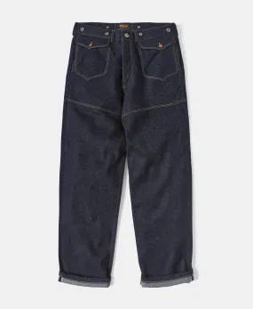 1879 Model Charles A. Jones Denim Railroad Work Trousers