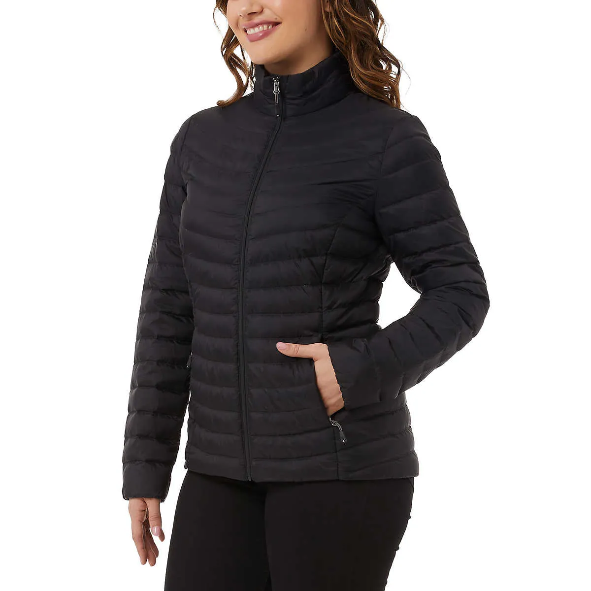 32 Degrees Women's Plus Down Filled Lightweight Jacket