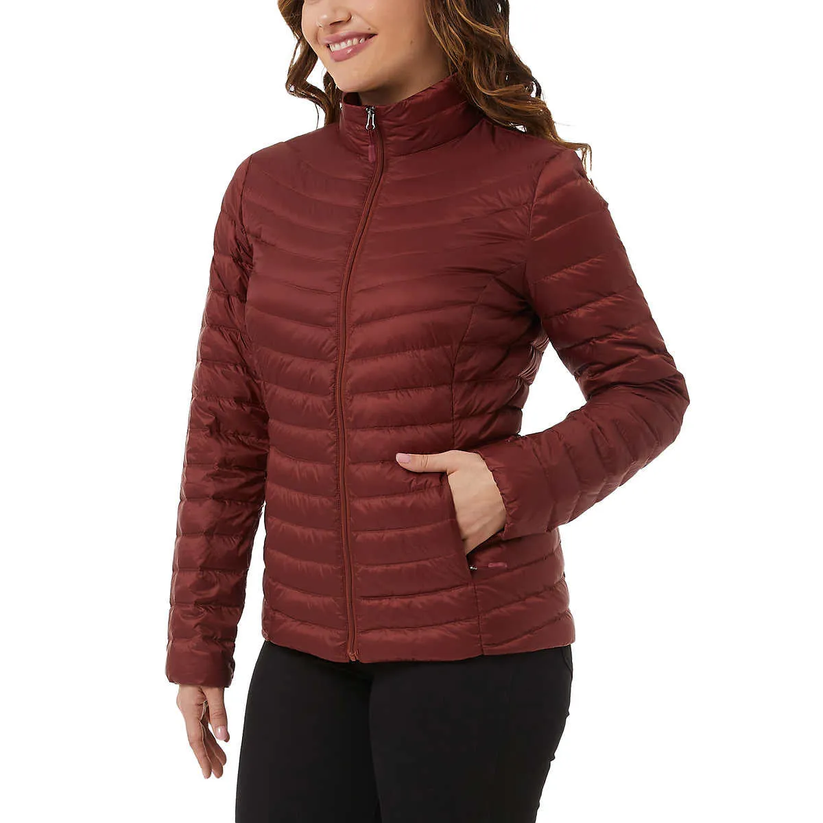 32 Degrees Women's Plus Down Filled Lightweight Jacket