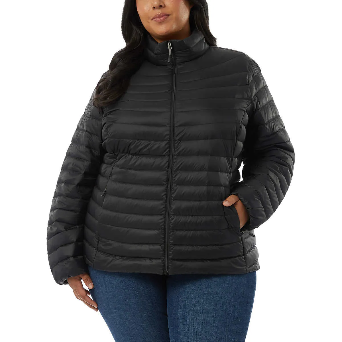 32 Degrees Women's Plus Down Filled Lightweight Jacket