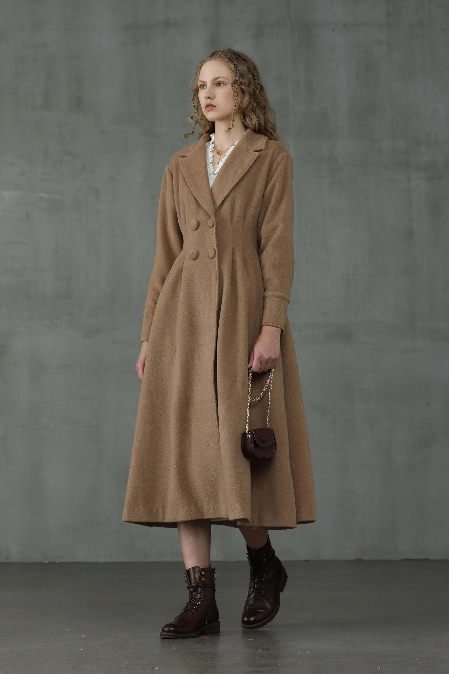 A Romance 31 | Double breasted wool coat