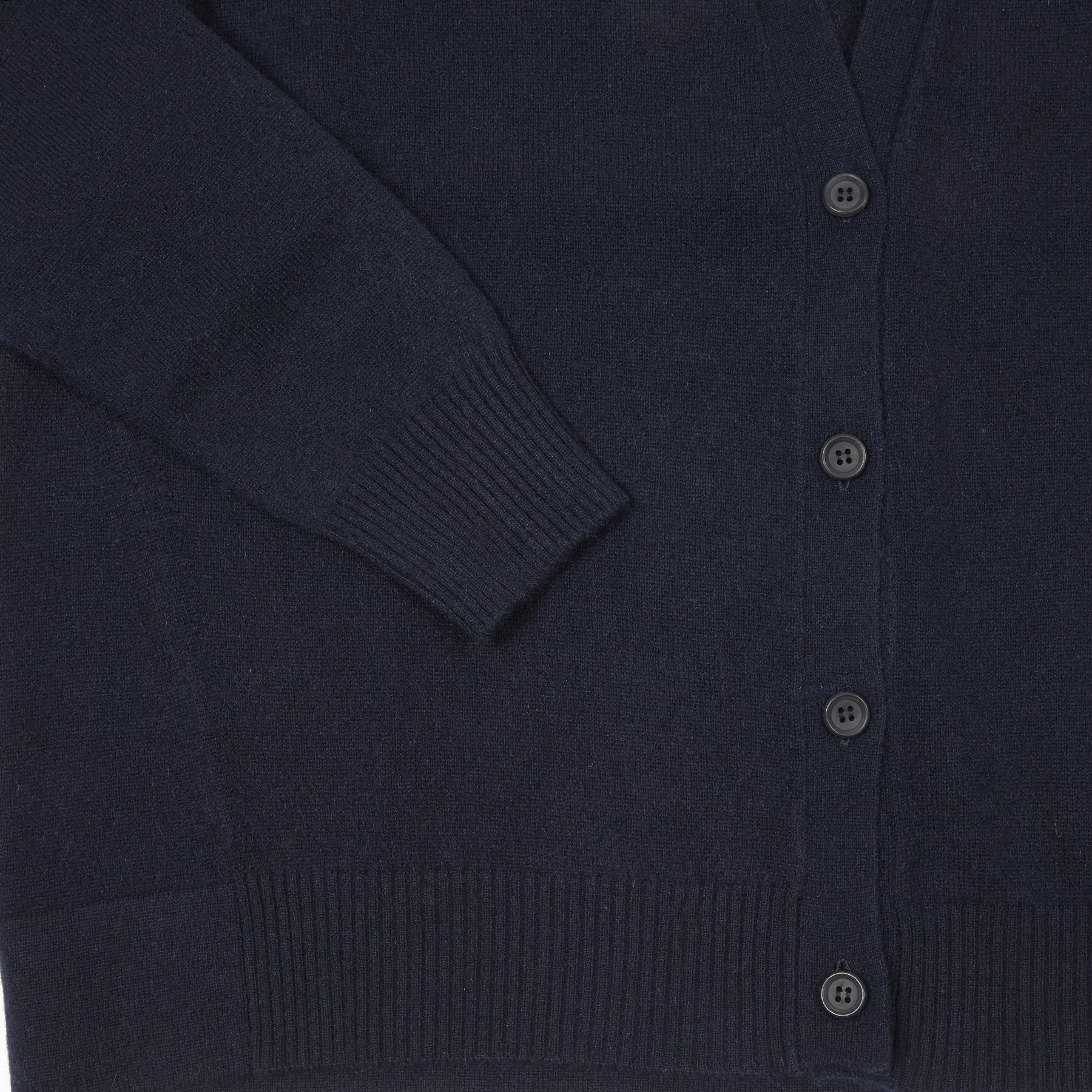 Aida Barni Women's Cashmere Cardigan in Navy