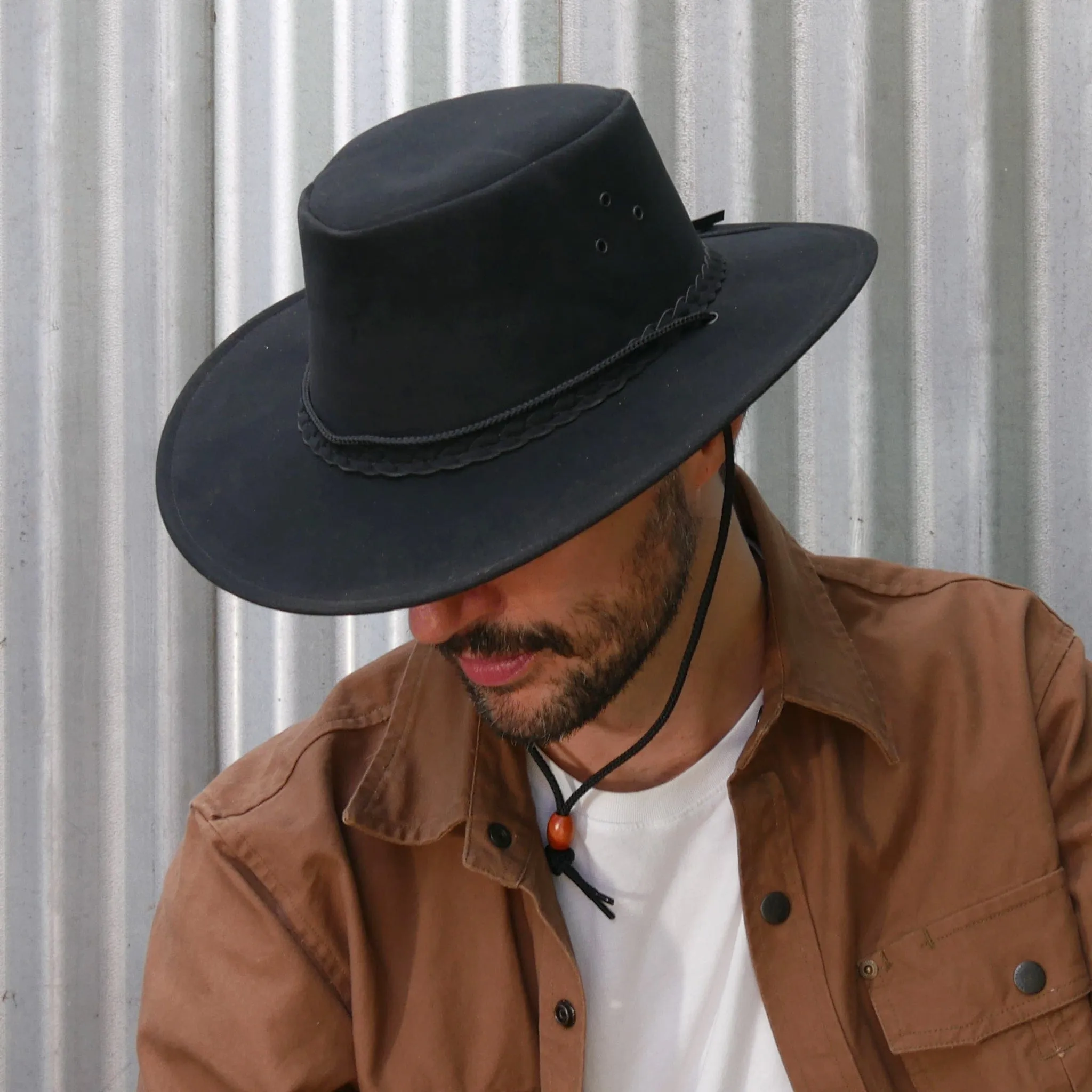 All-Weather Soaka Hat in Black