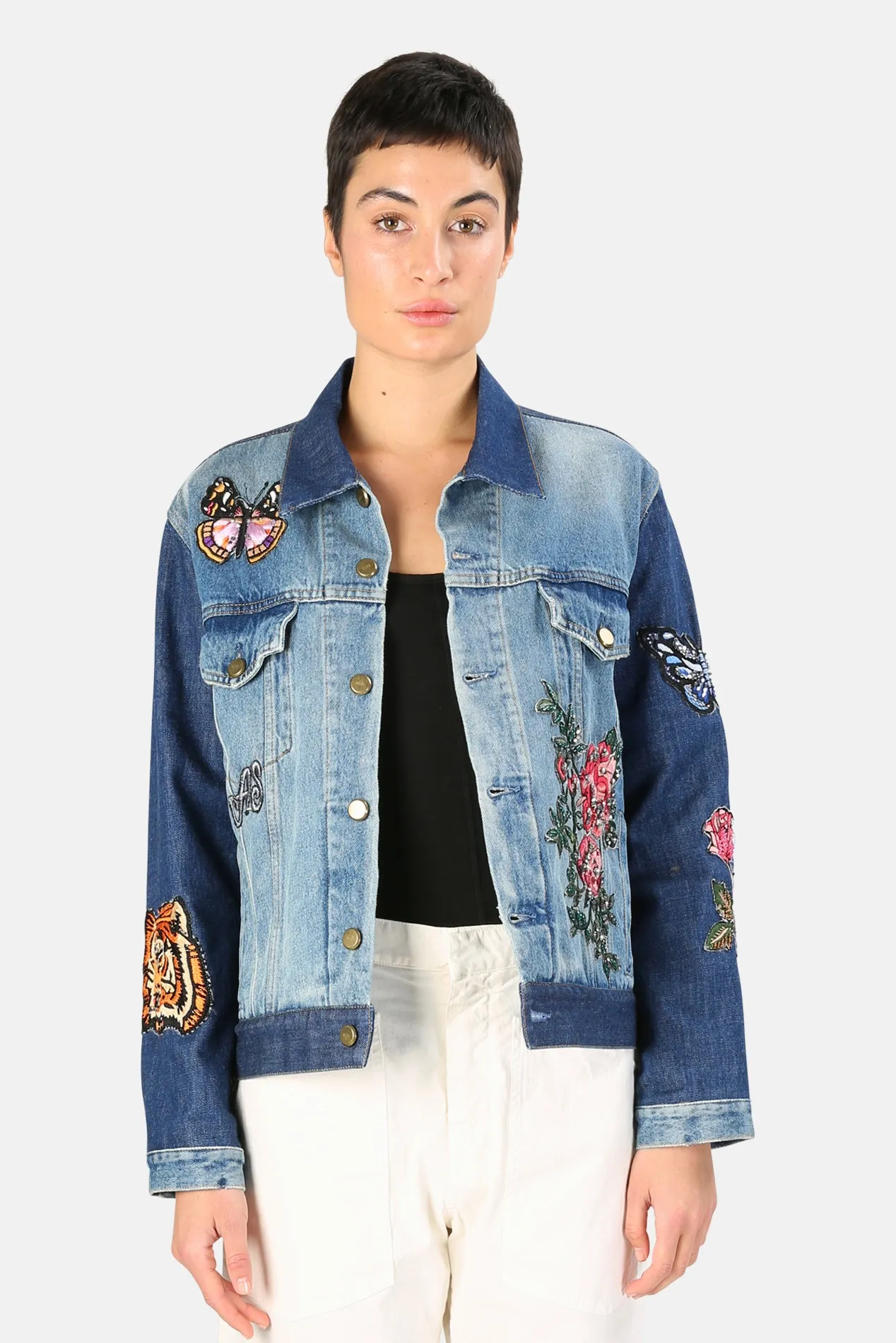 AS65 Embroidered Denim Jacket