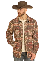 Aztec Shirt Jacket by Rock & Roll