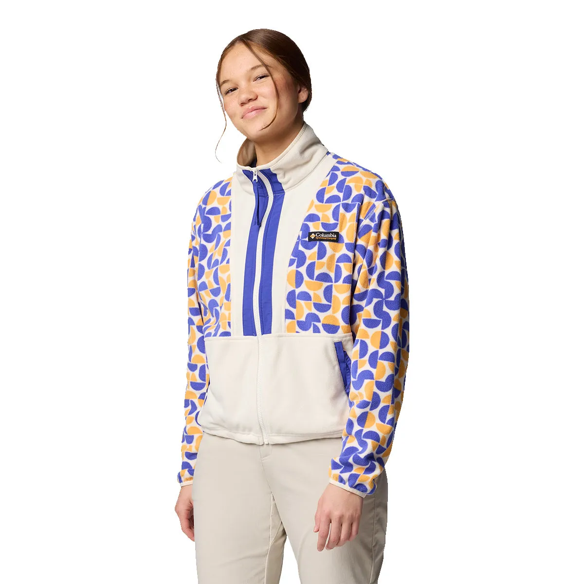 Backbowl™ II Printed Full Zip Fleece - Sunstone