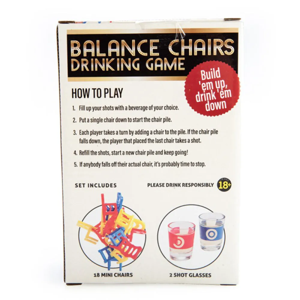 BALANCE CHAIRS DRINKING GAME