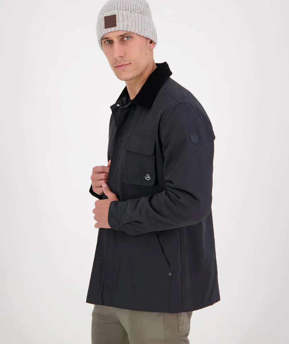 Barrytown V2 Canvas Work Jacket - Charcoal