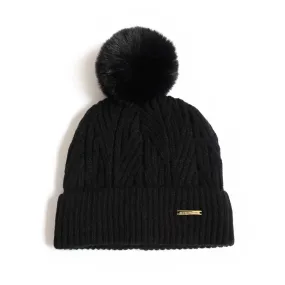 Best Ever Beanie - Black Fleece Lined