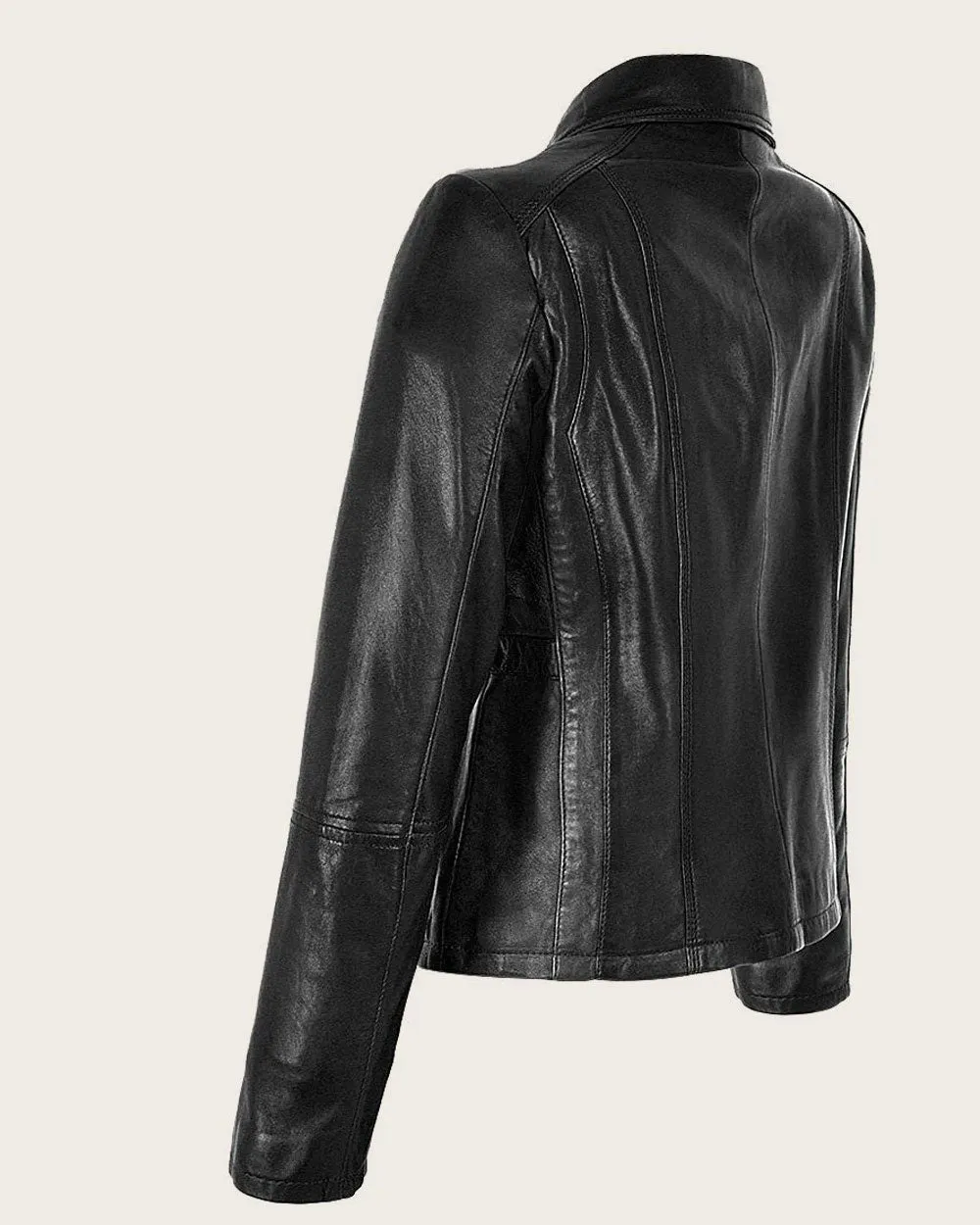 Black minimalistic  jacket