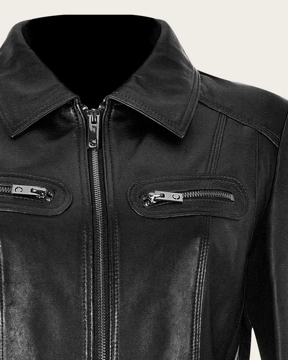 Black minimalistic  jacket