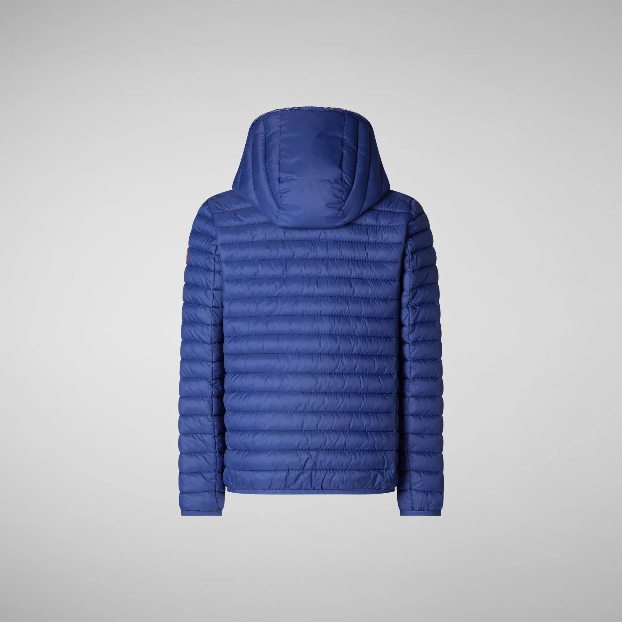 Boys' animal-free puffer jacket Huey in eclipse blue