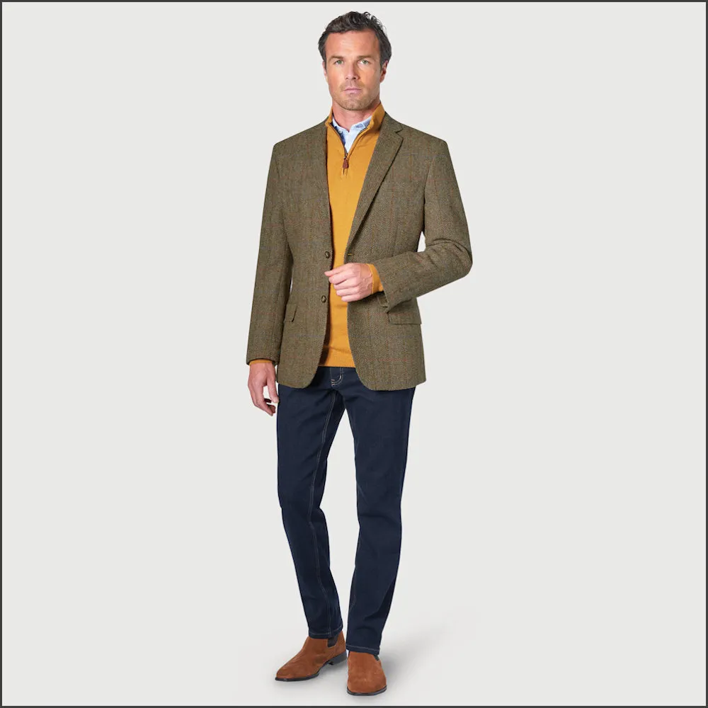 Brook Taverner Stromay Harris Tweed Jacket>