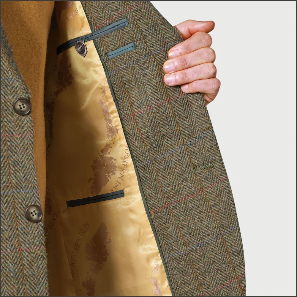 Brook Taverner Stromay Harris Tweed Jacket>