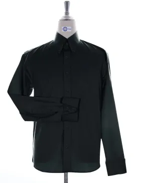 Button Down Black Color Shirt