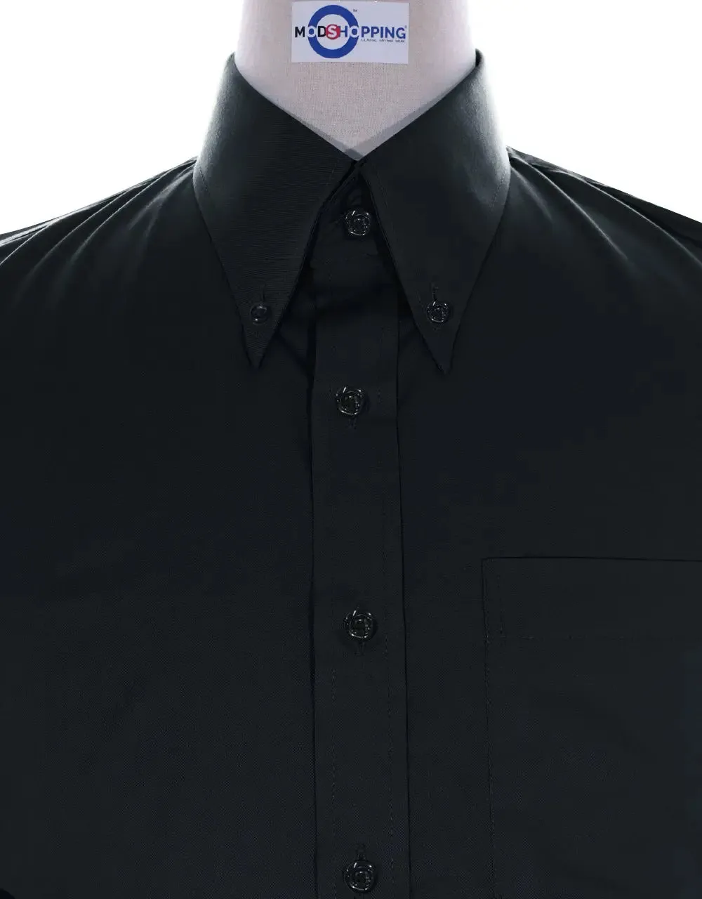 Button Down Black Color Shirt