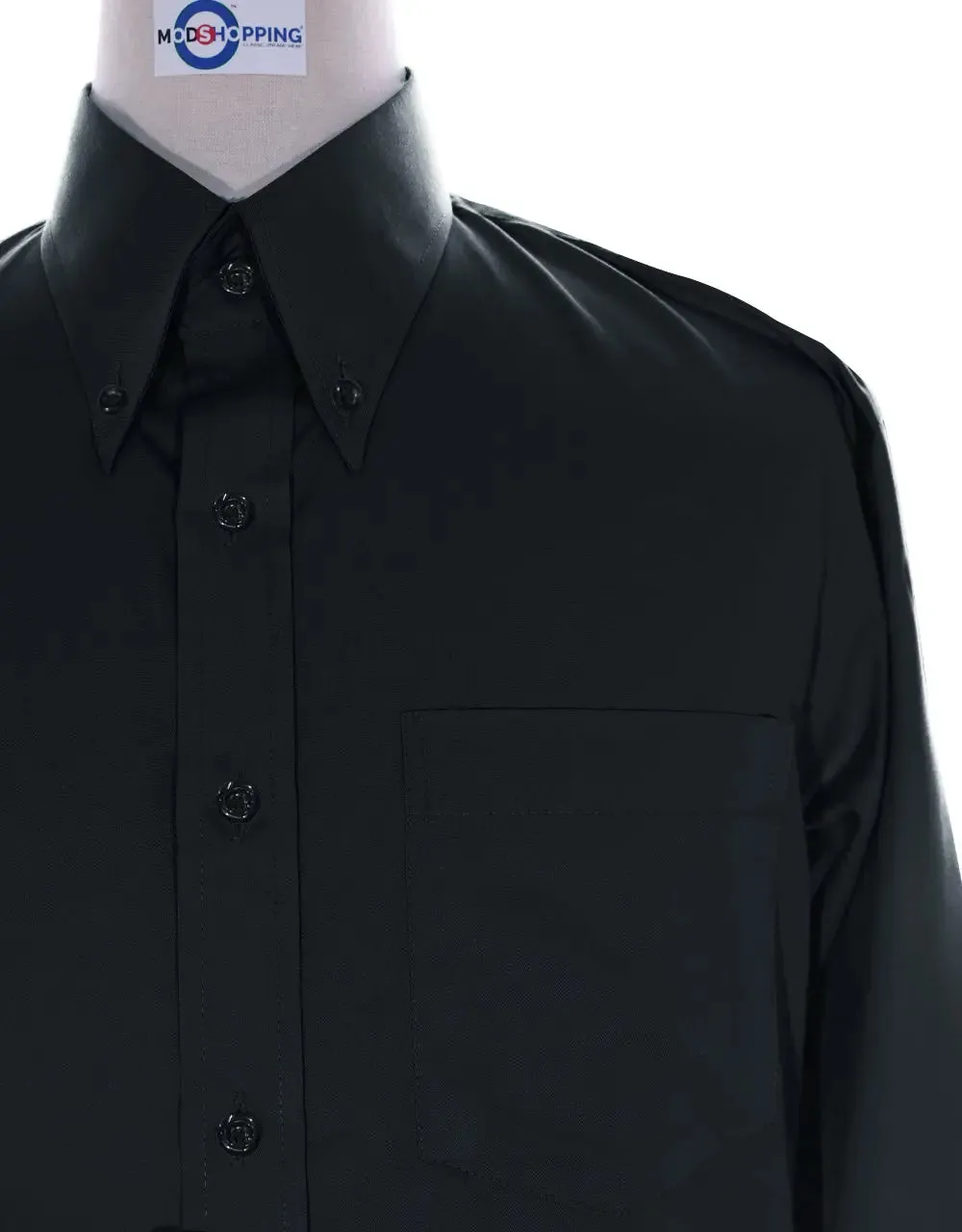 Button Down Black Color Shirt