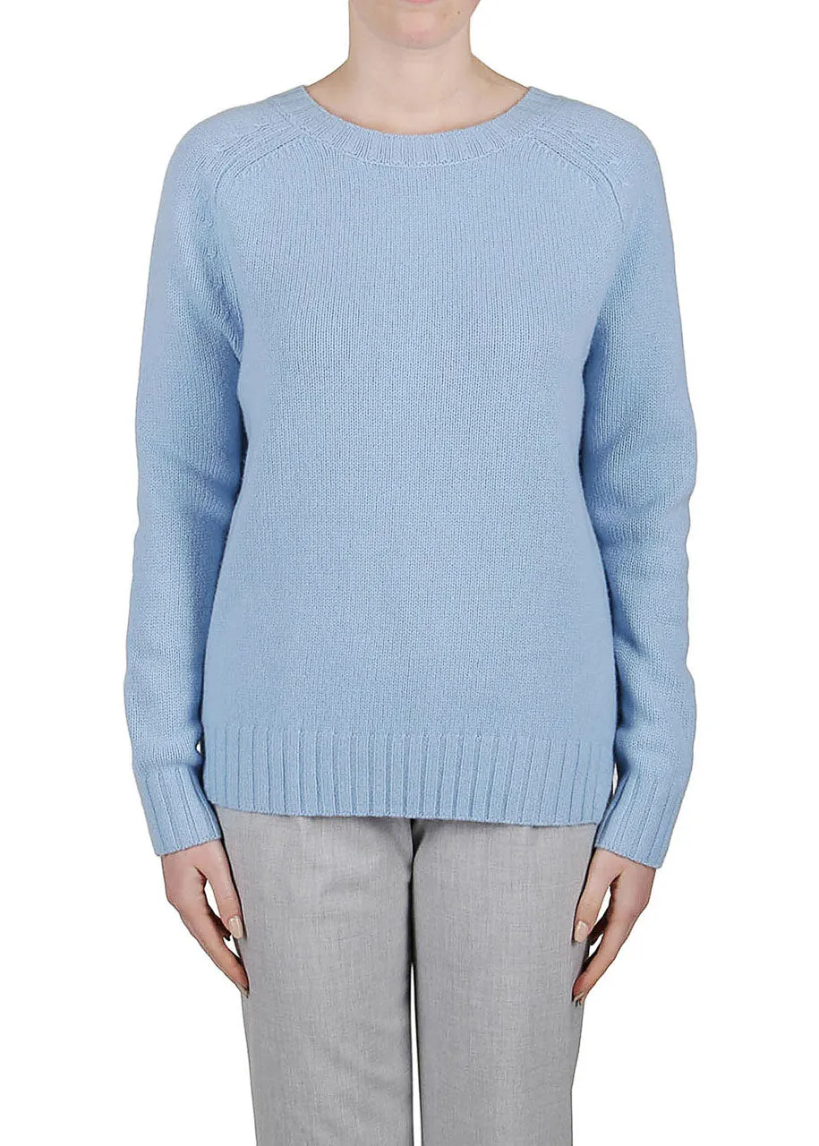 Cashmere Crewneck Sweater - Soft Camel