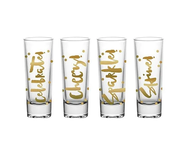 Celebrate Shot Glass Set