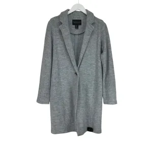 Coat Trench Coat By Rachel Zoe In Grey, Size: S