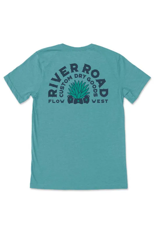 custom dry goods t-shirt - teal