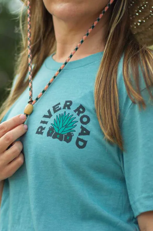 custom dry goods t-shirt - teal