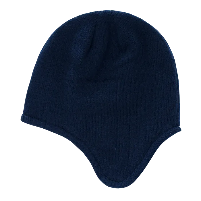 Decky 616 - Helmet Beanie, Fleece Lined Knit Cap