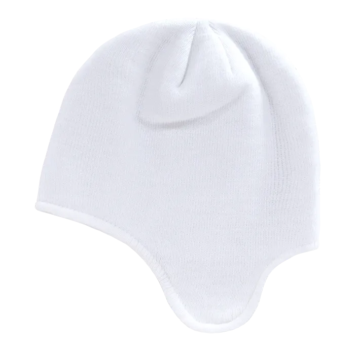 Decky 616 - Helmet Beanie, Fleece Lined Knit Cap