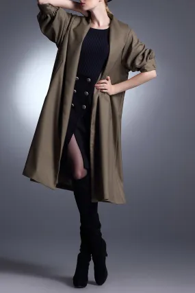 DL Modern Bubble Trench Coat