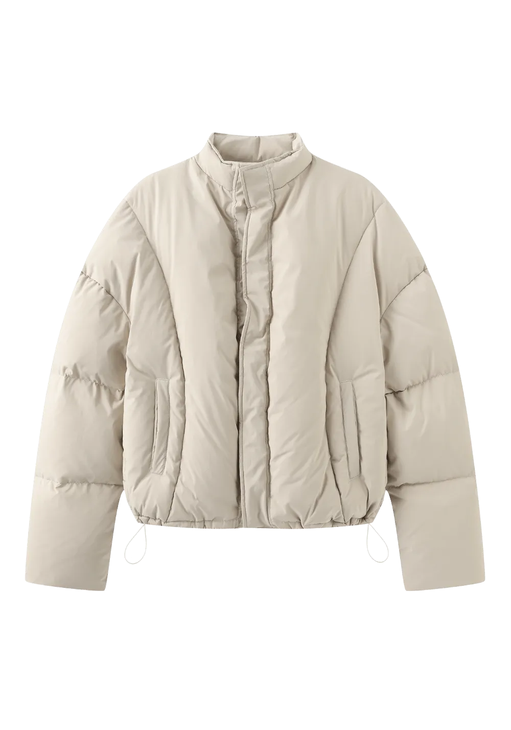 Dropped Shoulder Down Jacket