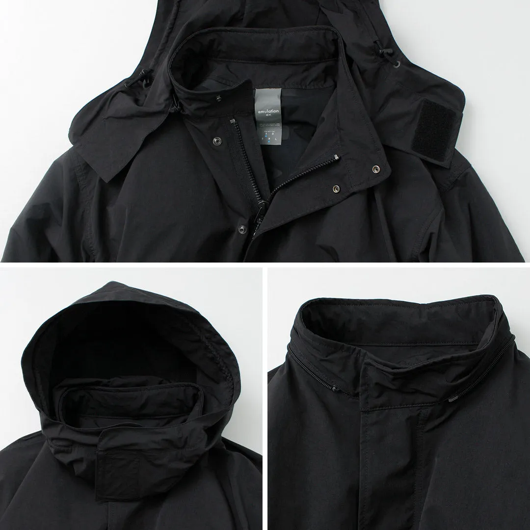 EMULATION / Componentise Military Coat