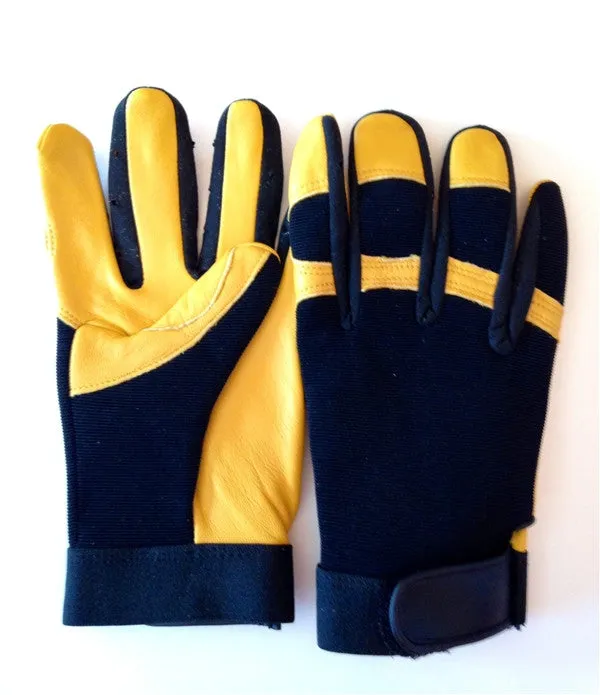 General Purpose Leather Palm Mechanics Gloves