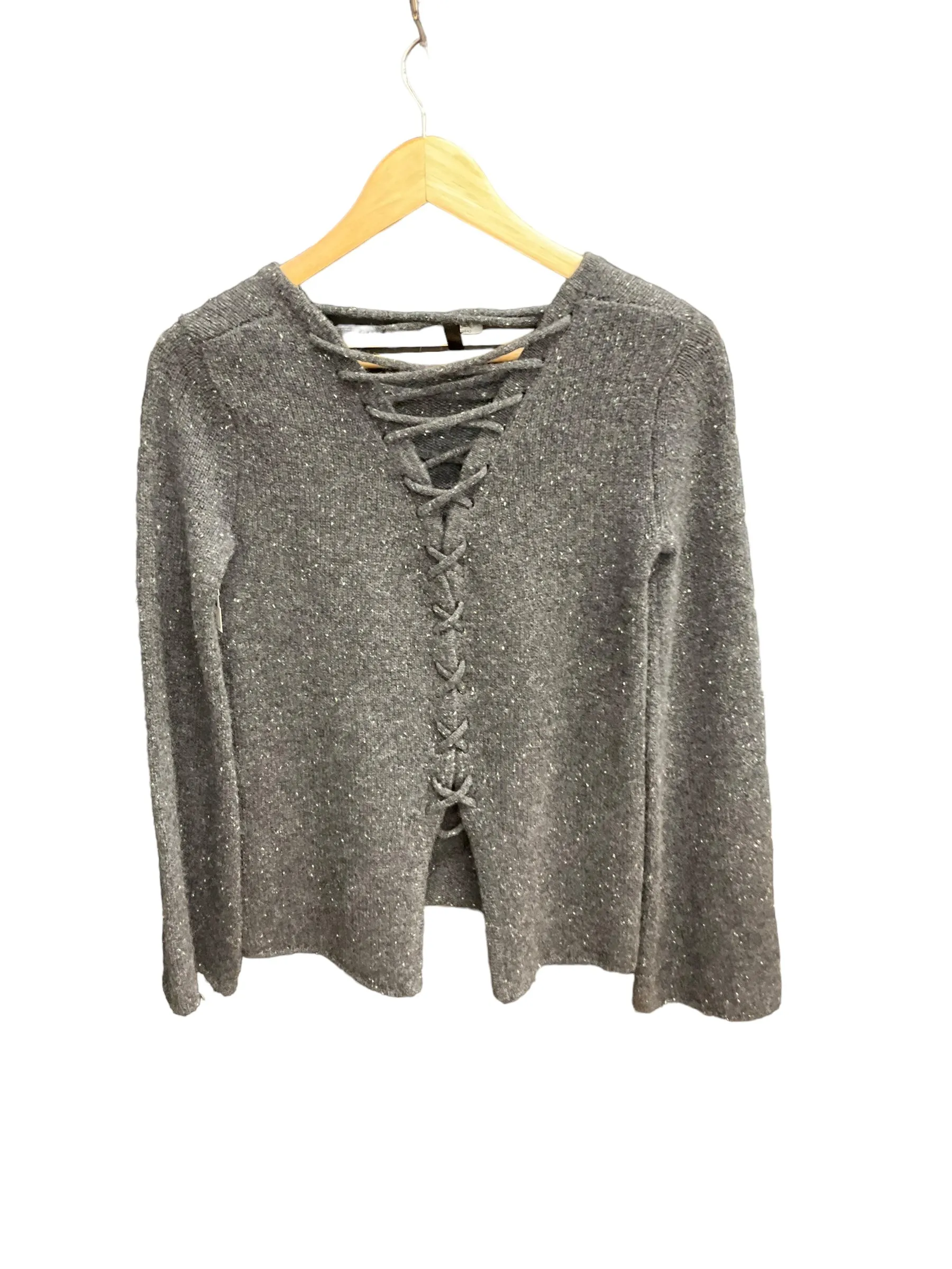 Grey Sweater Cashmere Saks Fifth Avenue, Size Xs