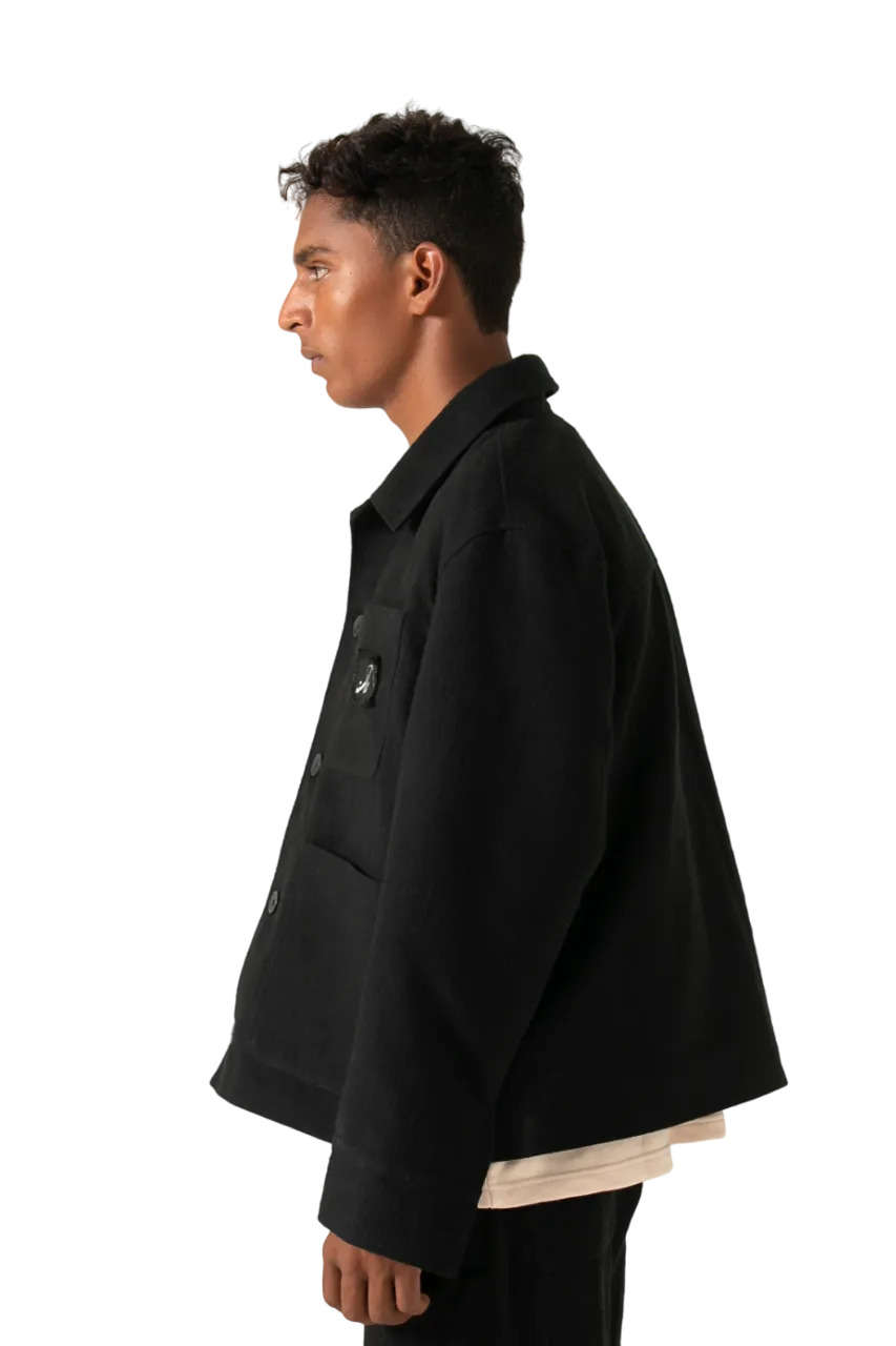 handwoven chore jacket