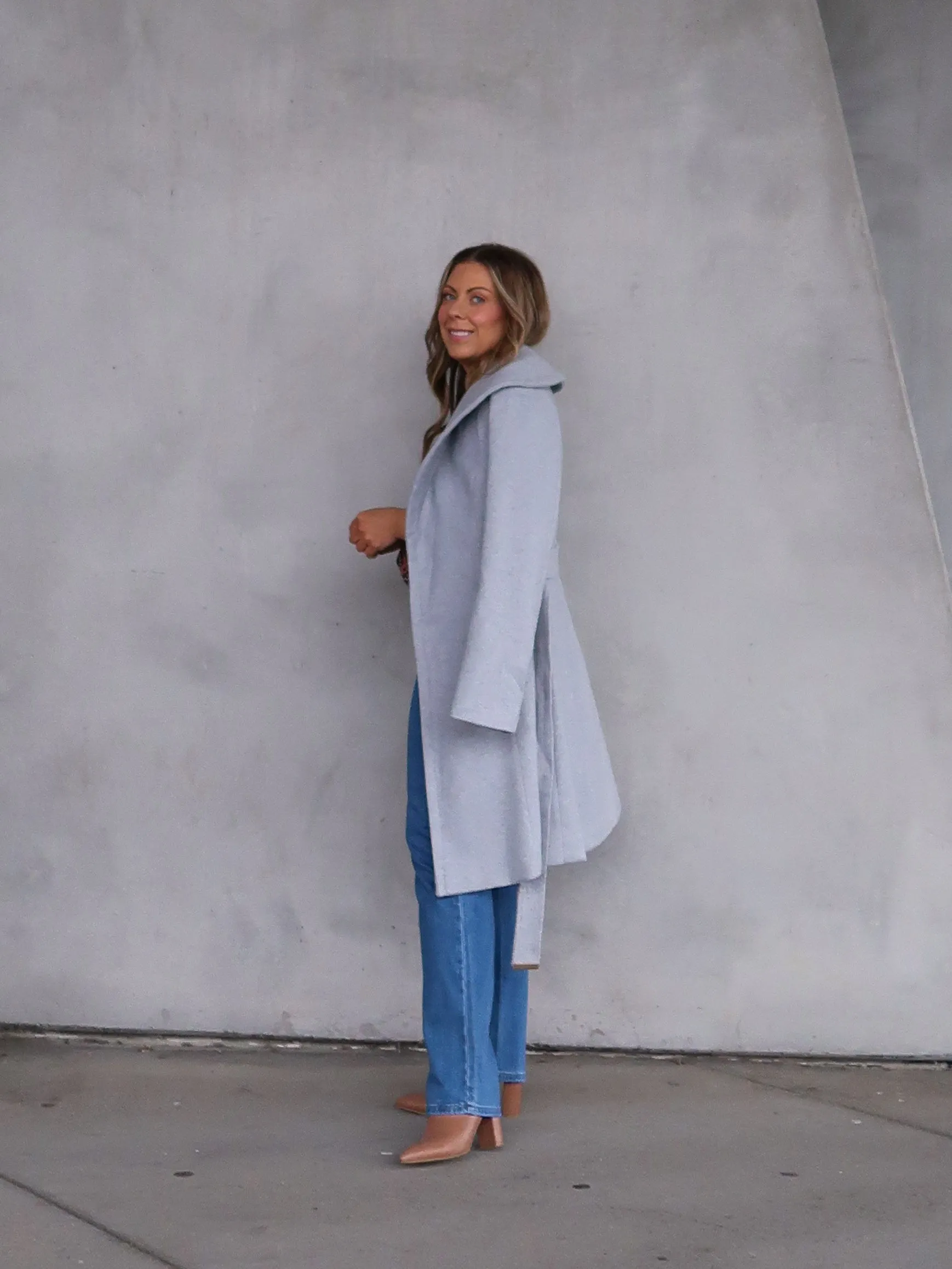 Harper Coat- Grey