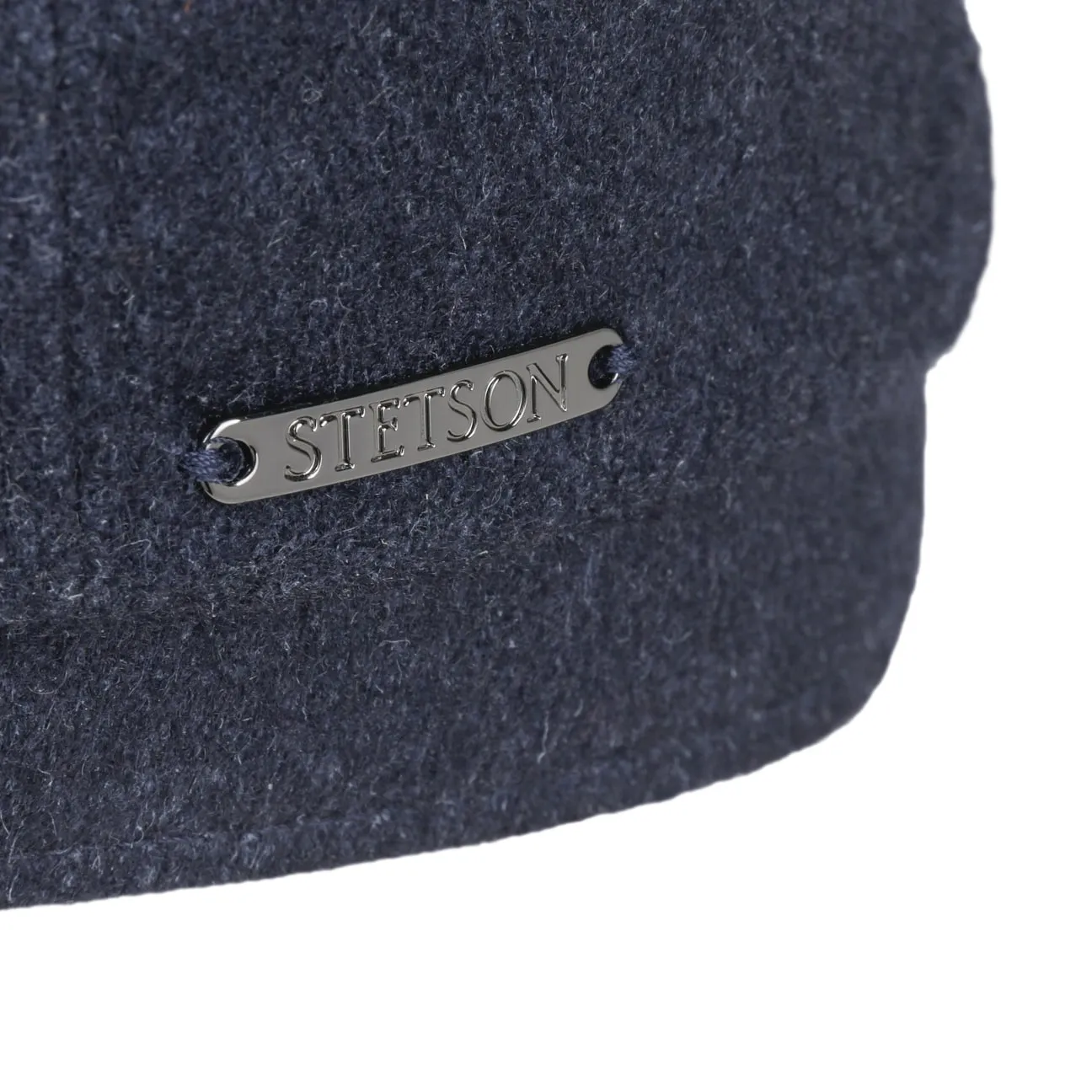 Hatteras Uni Cashmere Silk Flat Cap by Stetson