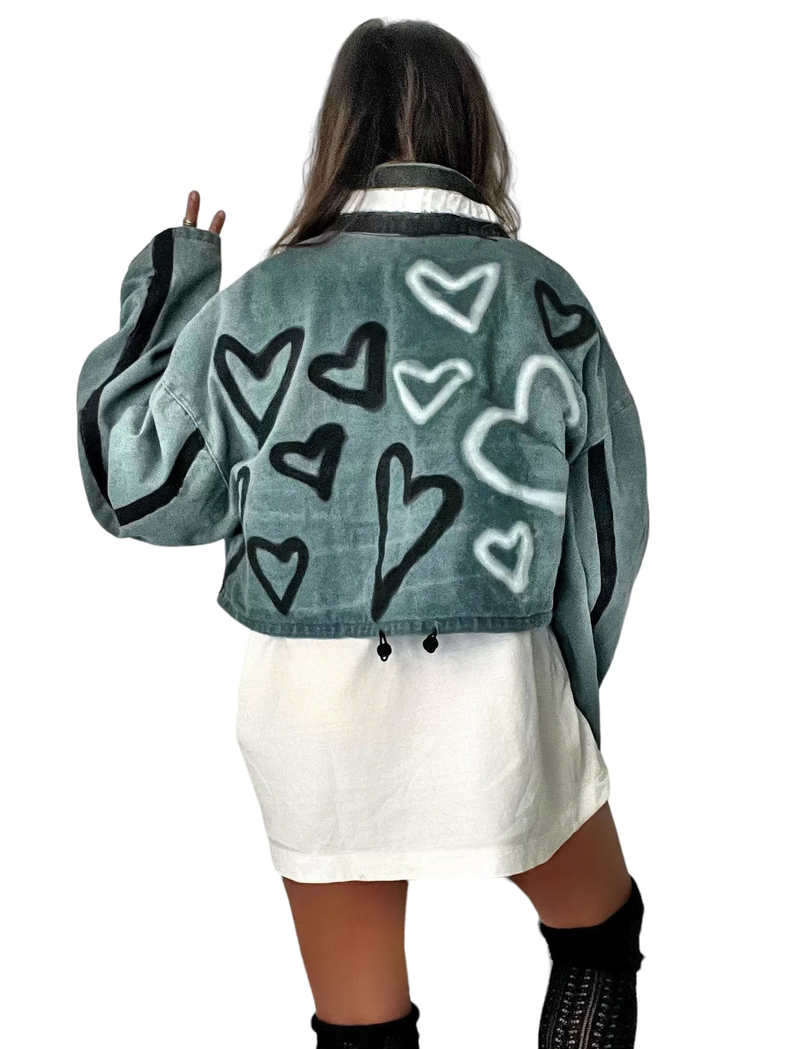 'Heartfelt' Denim Jacket