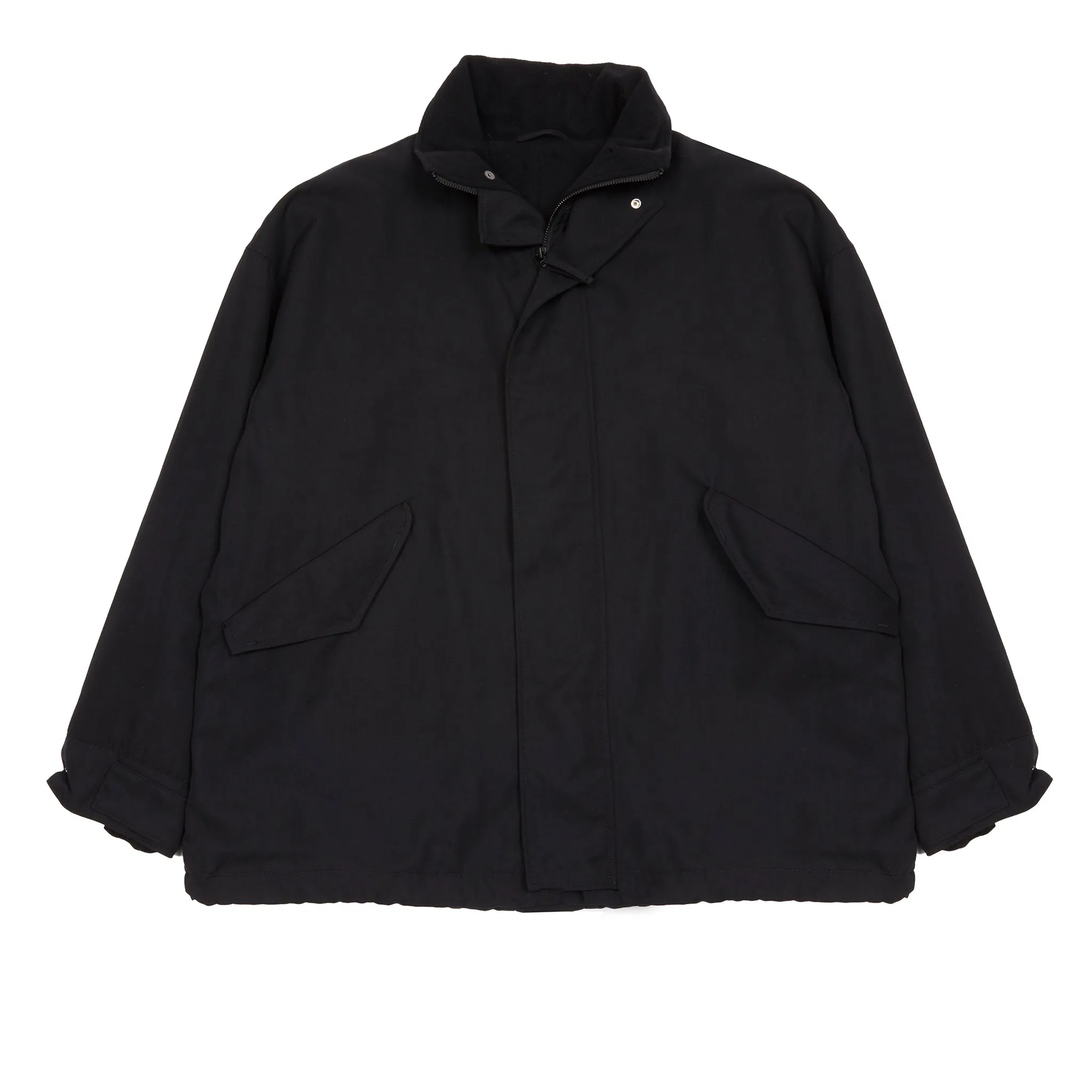 Kaptain Sunshine Short Military Jacket in Black