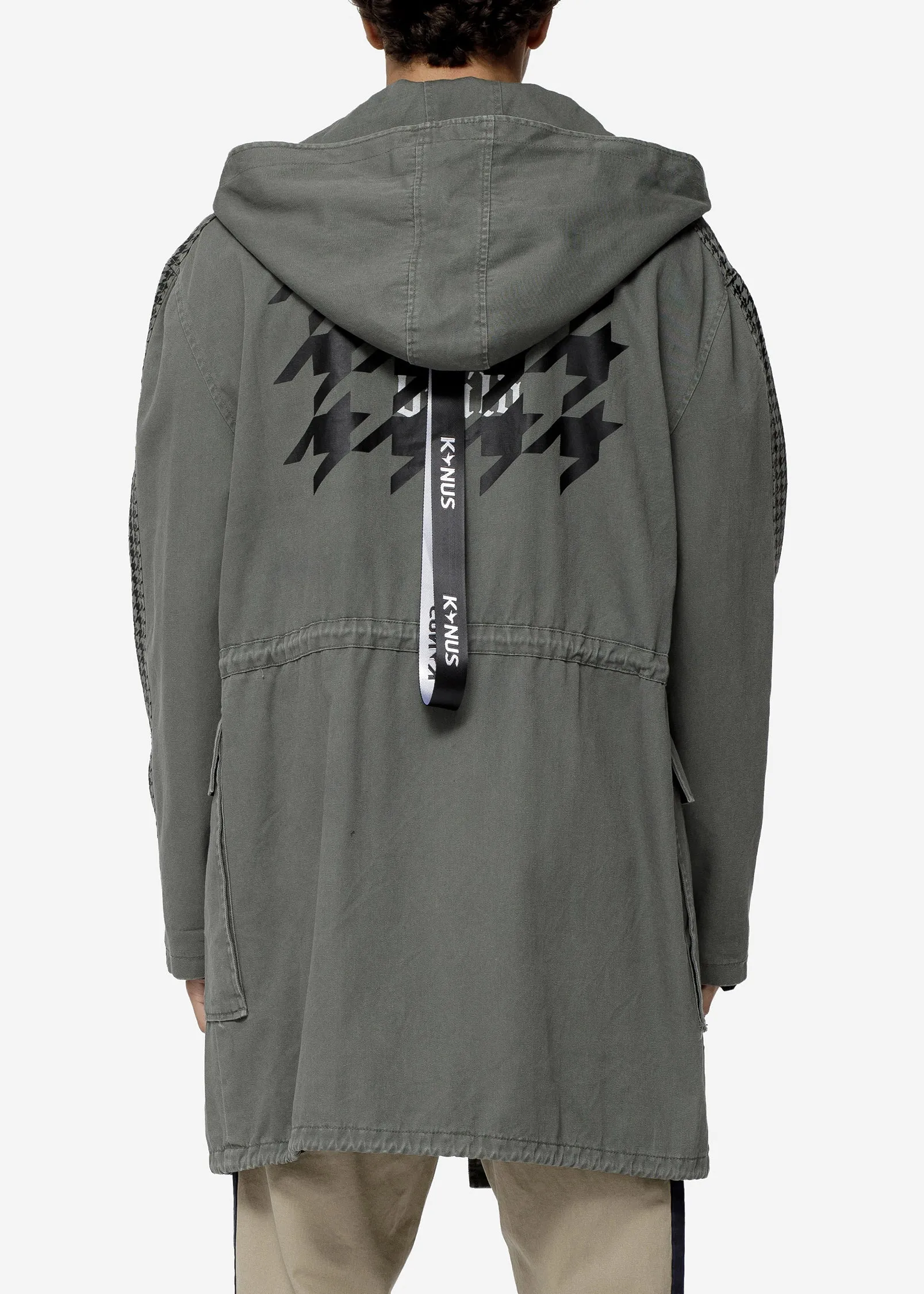 Konus Men's Oversize Hooded M65 in Olive