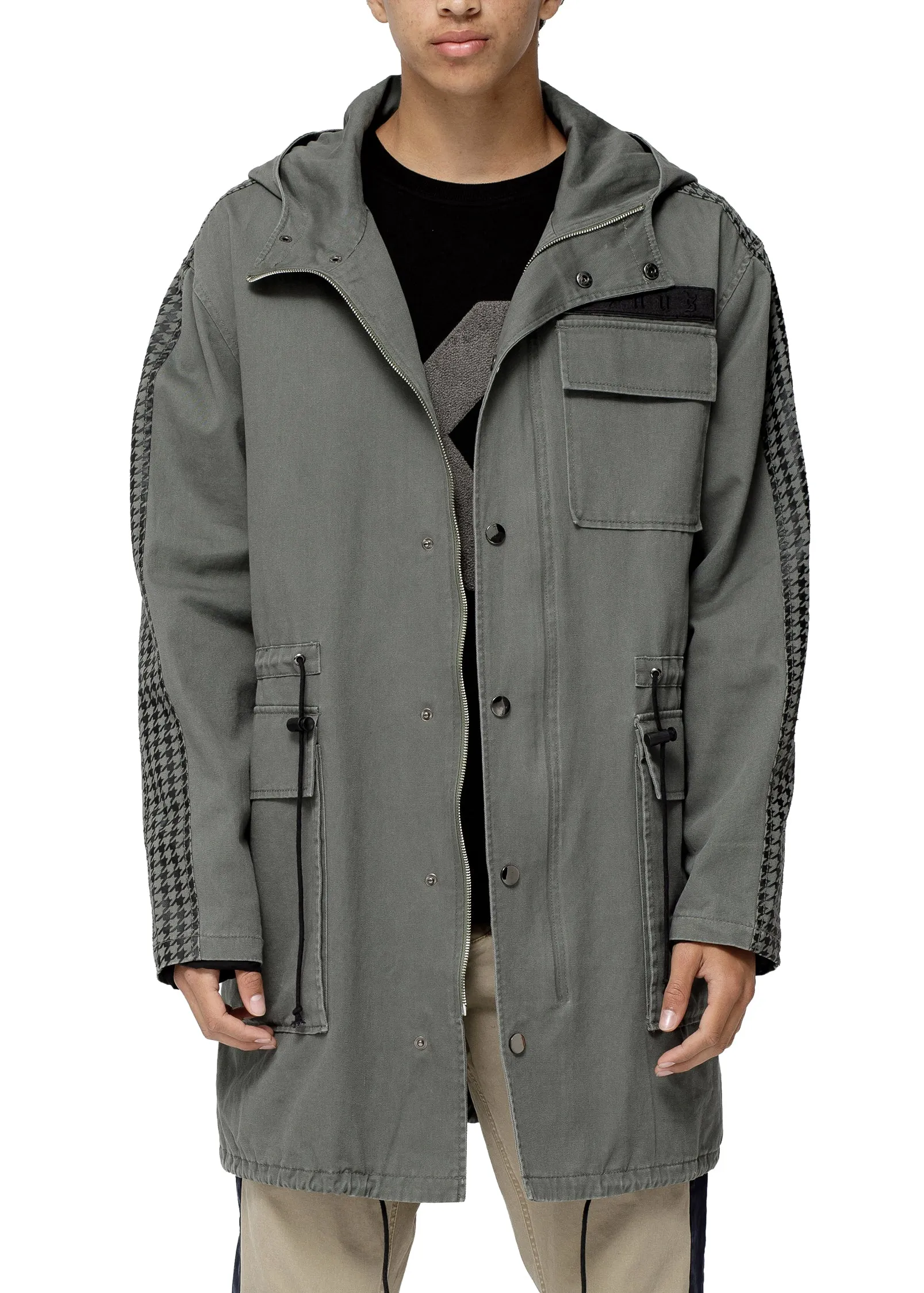 Konus Men's Oversize Hooded M65 in Olive