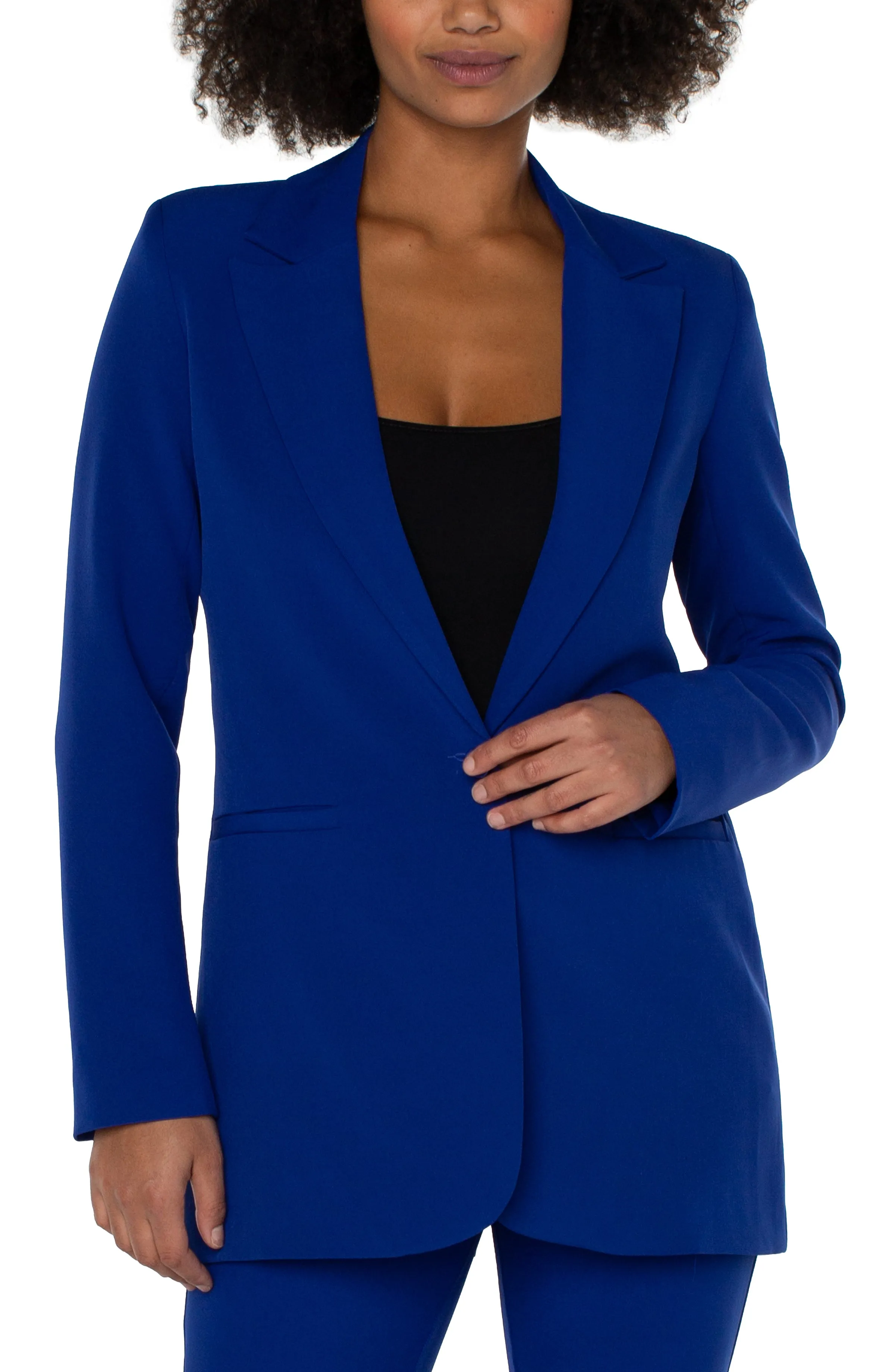 Liverpool Button Front Blazer (Solids)