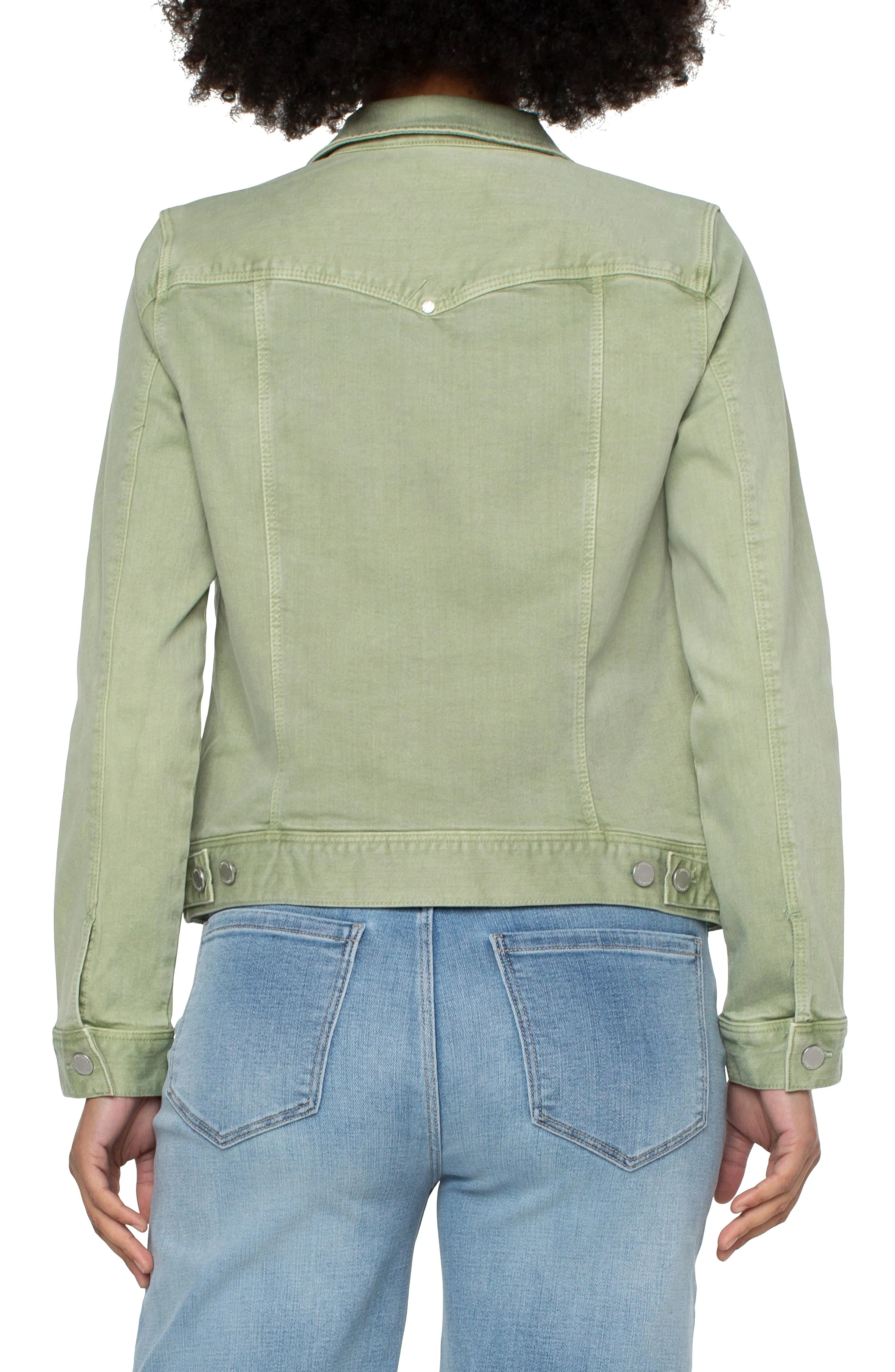 Liverpool Classic Jean Jacket (Spanish Moss)