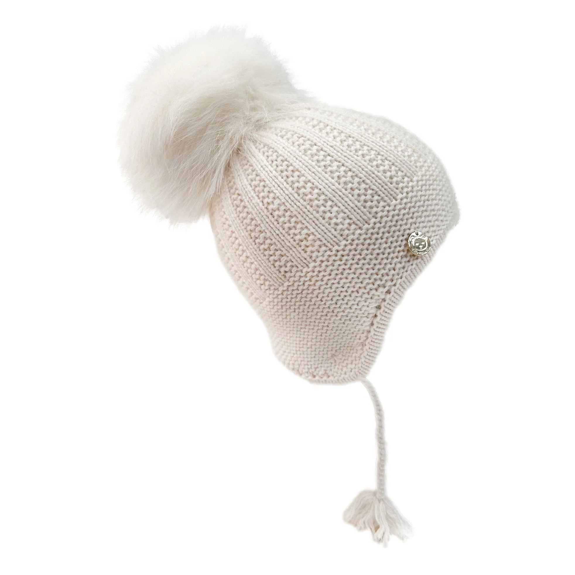 London Cashmere Aviator Hat