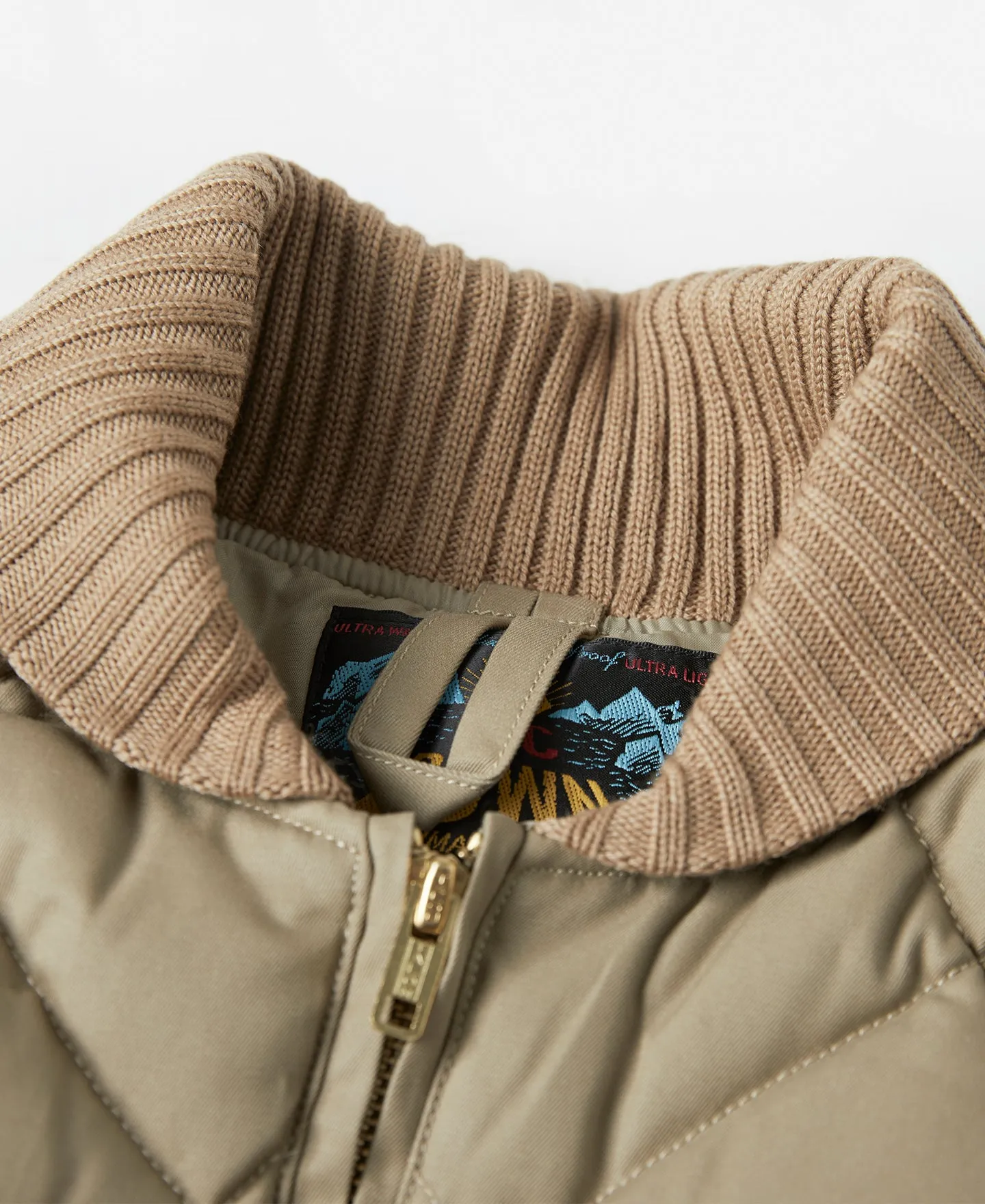 Lot 353 1950s Quilted Down Jacket - Camel