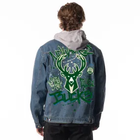 Milwaukee Bucks Unisex Denim Jacket