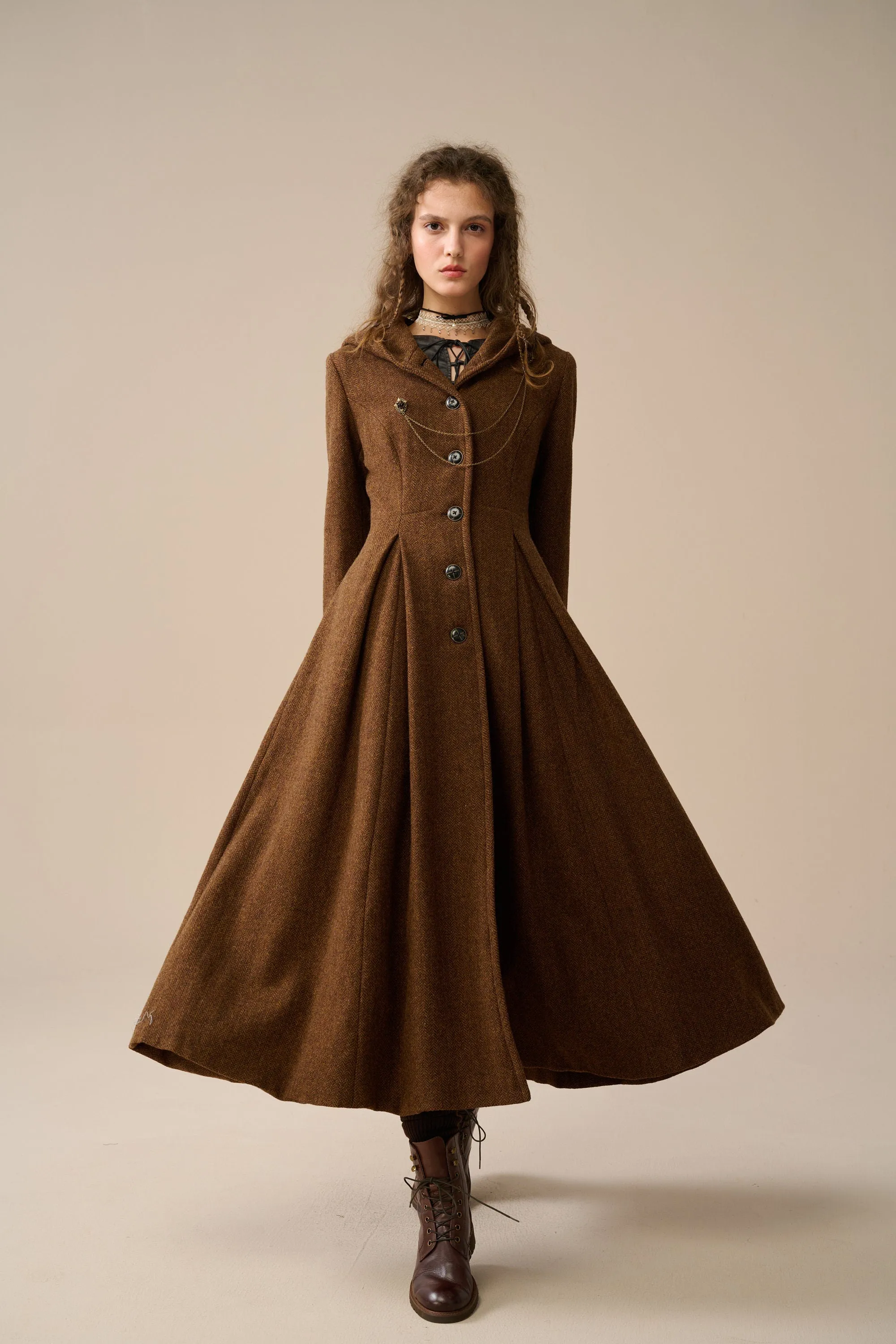 My Fair Lady 26 | Hooded Wool Coat