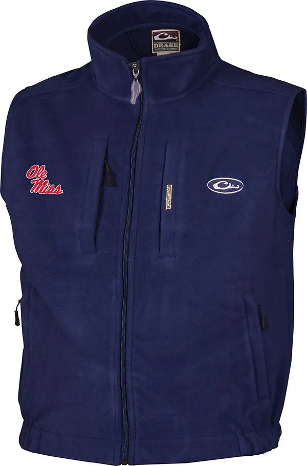 Ole Miss Windproof Layering Vest