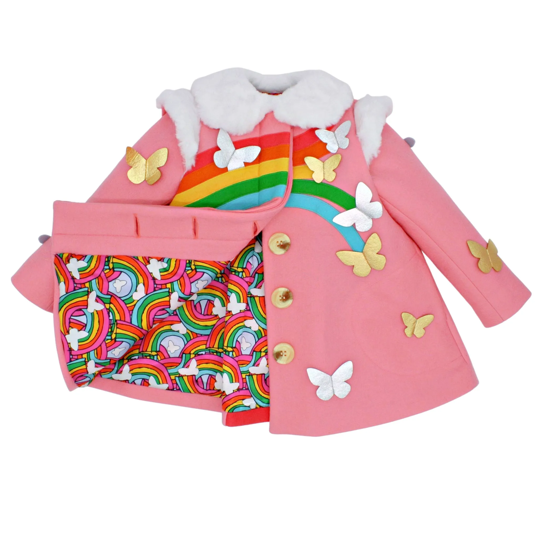 Pink Rainbow Dreamer Coat