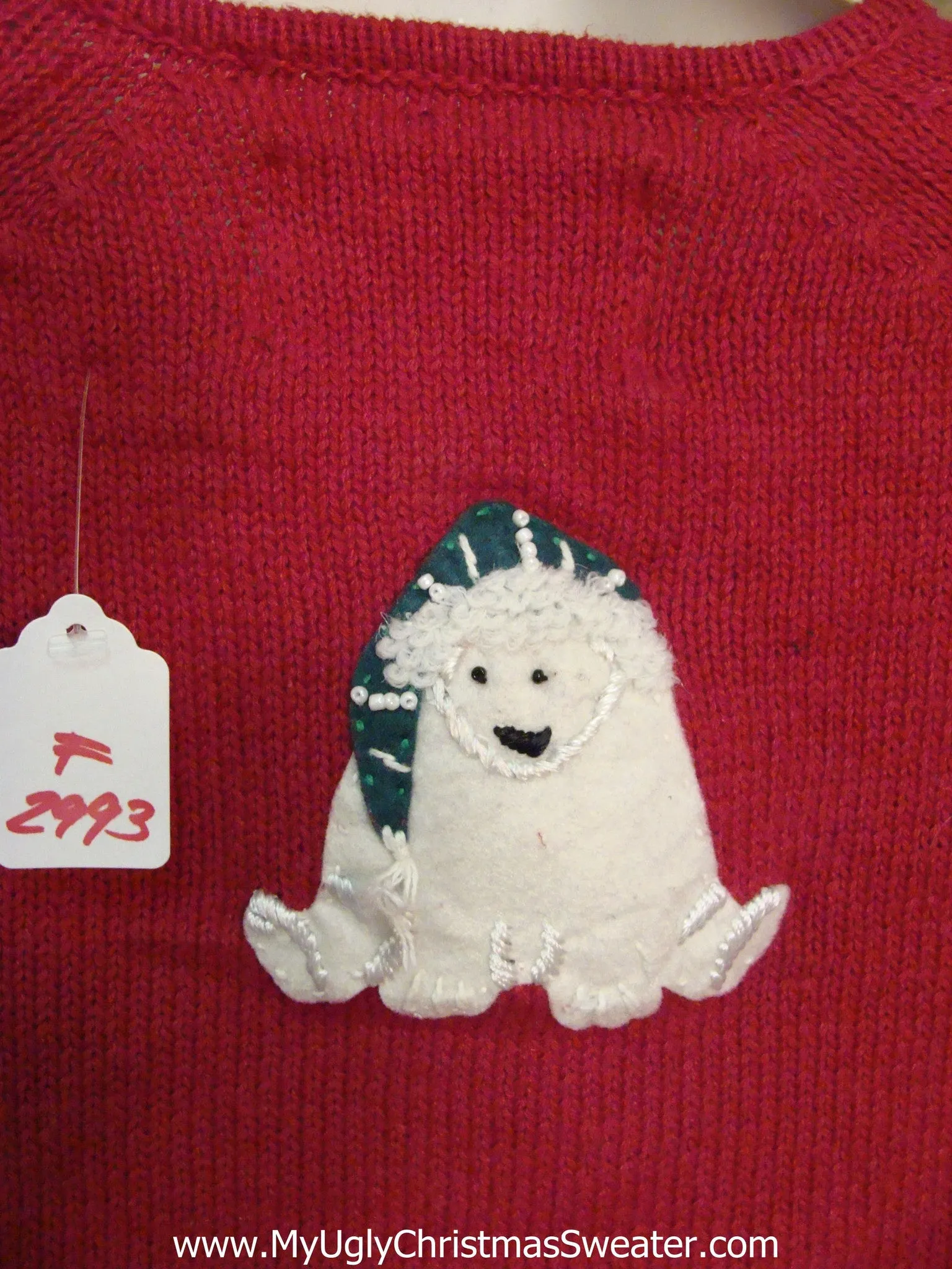 Polar Bear Picnic Ugliest Christmas Sweater