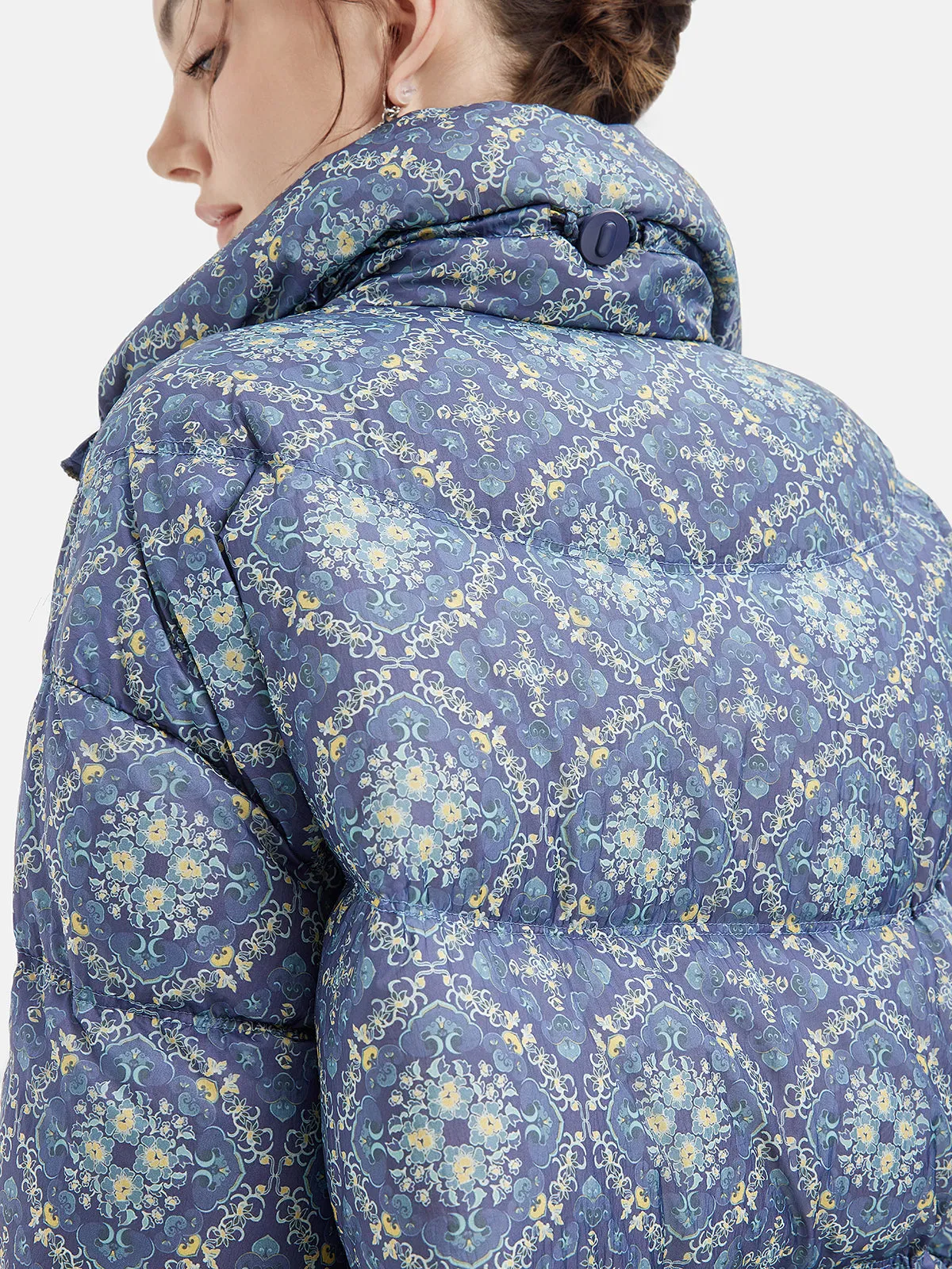 Printed Lightweight Down Jacket